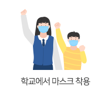 기침할때 웃소매로 가리기